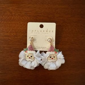 Santa Claus Dangle Earrings